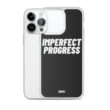 Load image into Gallery viewer, Imperfect Progress iPhone Case - white on black