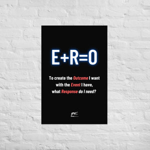 E+R=O Poster - Do The Math. (24" x 36")