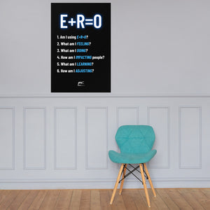 E+R=O Poster - Reflection List (24" x 36")