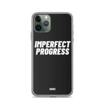 Load image into Gallery viewer, Imperfect Progress iPhone Case - white on black