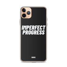 Load image into Gallery viewer, Imperfect Progress iPhone Case - white on black