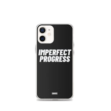 Load image into Gallery viewer, Imperfect Progress iPhone Case - white on black