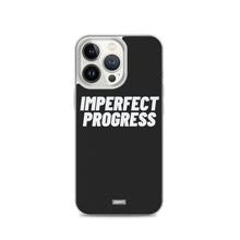 Load image into Gallery viewer, Imperfect Progress iPhone Case - white on black