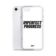 Load image into Gallery viewer, Imperfect Progress iPhone Case - black on white