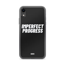 Load image into Gallery viewer, Imperfect Progress iPhone Case - white on black